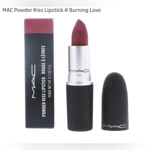 MAC Cosmetics Powder Kiss Lipstick in Burning Love - New